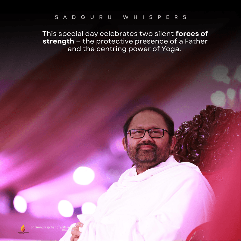 This special day celebrates two silent forces of strength — the protective presence of a Father and the centring power of Yoga.